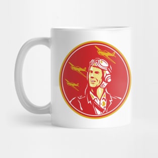 Pilot With Airplanes Flying Mug